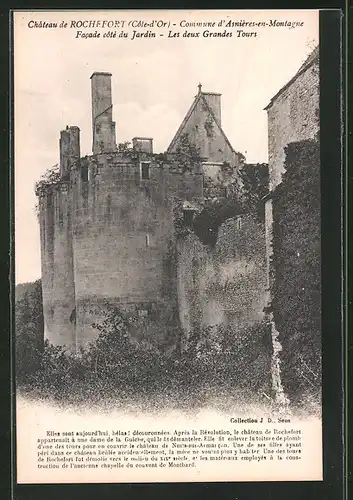 AK Asnières-en-Montagne, Chateau de Rochefort