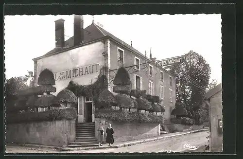 AK Aignay-le-Duc, Hôtel Michaut