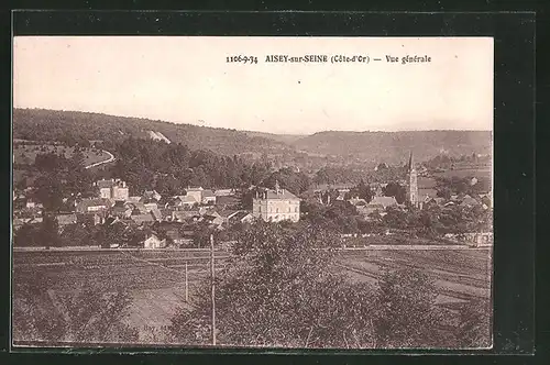 AK Aisey-sur-Seine, Vue générale