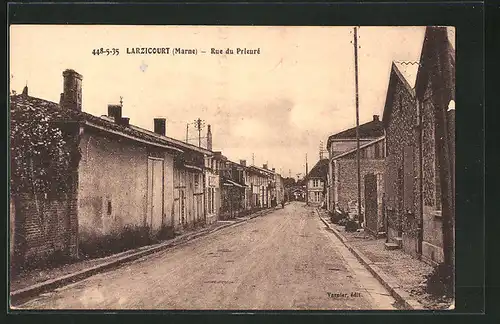 AK Larzicourt, Rue du Prieuré