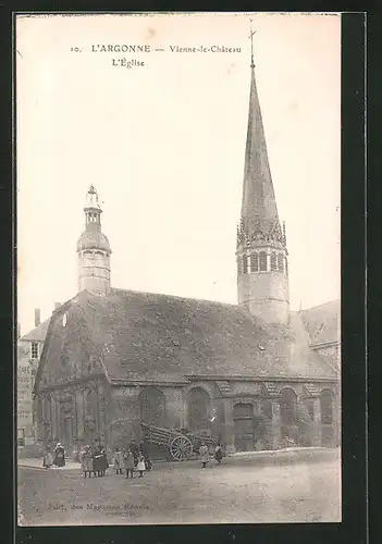 AK Vienne-le-Château, L`Église