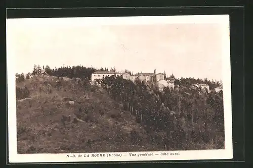 AK Notre-Dame-de-la-Roche, Vue gènèrale