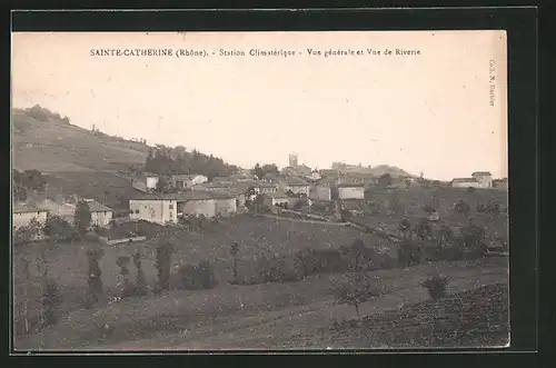 AK Sainte-Catherine, Station Climaterique, Vue Generale et Vue de Riverie