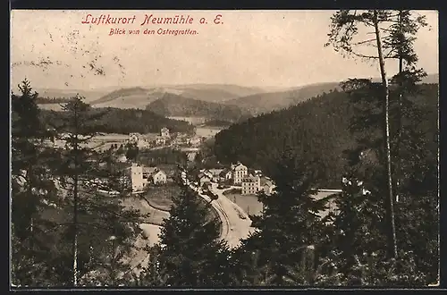 AK Neumühle, Blick von der Ostergrotten