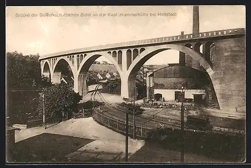 AK Hettstedt, Brücke an der Kupferkammerhütte