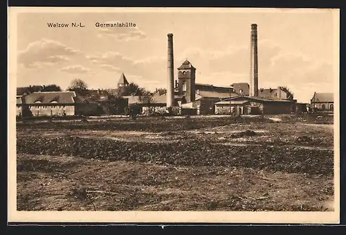 AK Welzow /N.-L., Germaniahütte, Kohlebergbau