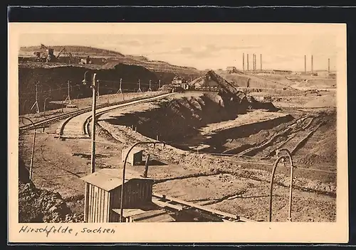 AK Hirschfelde /Sa., Braunkohlen- und Grosskraftwerk