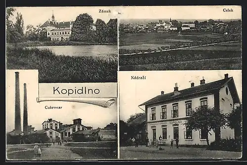 AK Kopidlno, Zamek, Cukrovar, Narazi