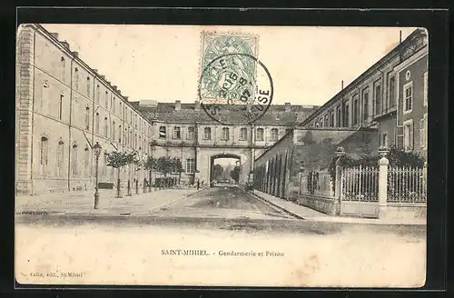 AK Saint-Mihiel, Gendarmerie et Prison, Gefängnis