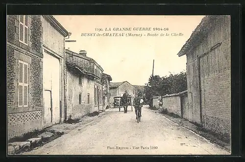 AK Bussy-le-Chateau, Route de la Cheffe