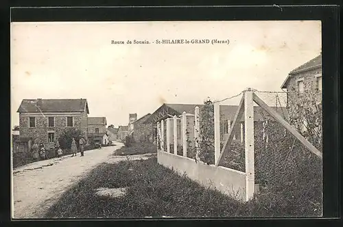 AK St-Hilaire-le-Grand, Route de Souain