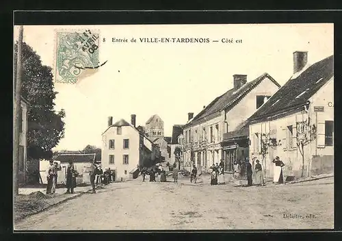 AK Ville-en-Tardenois, Coté est