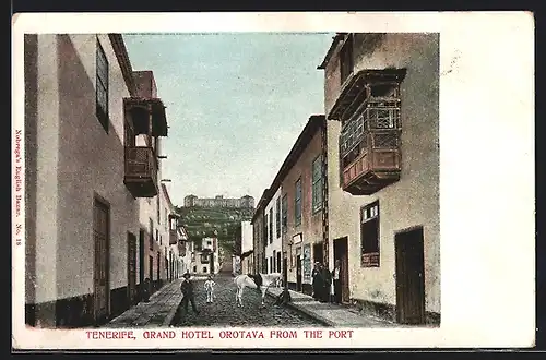 AK Tenerife, Grand Hotel Orotava from the Port