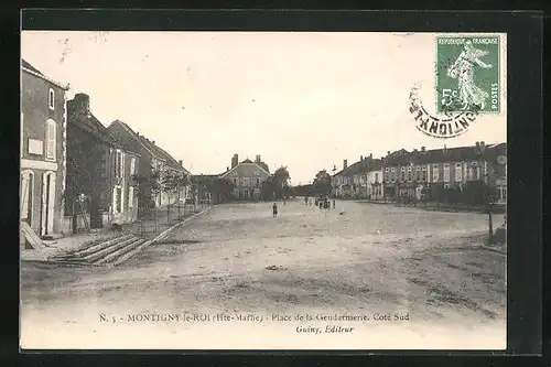 AK Montigny-le-Roi, Place de la Gendarmerie