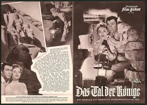 Filmprogramm IFB Nr. 2702, Das Tal der Könige, Robert Taylor, Eleanor Parker, Carlos Thompson, Regie Robert Pirosh