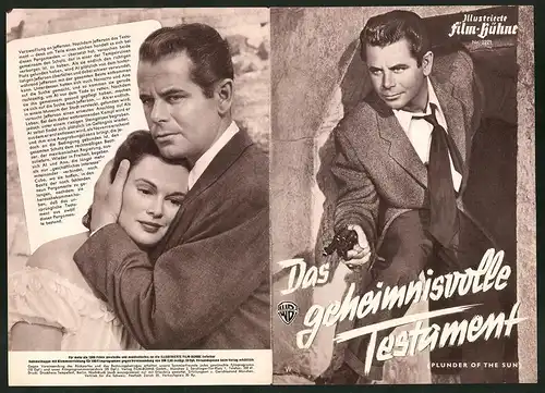 Filmprogramm IFB Nr. 2221, Das geheimnisvolle Testament, Glenn Ford, Diana Lynn, Patricia Medina, Regie John Farrow