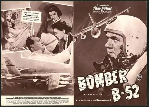 Filmprogramm IFB Nr. 4155, Bomber B-52, Natalie Wood, Karl Malden, Marsha Hunt, Regie Gordon Douglas