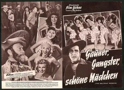 Filmprogramm IFB Nr. 4216, Gauner, Gangster, schöne Mädchen, Lassy la Roc, Jack Holt, Tom Neal, Regie Thomas Carr