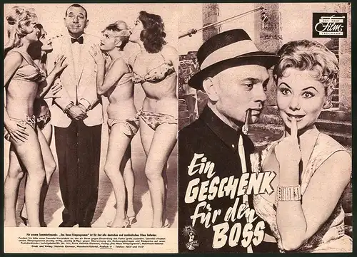 Filmprogramm DNF, Ein Geschenk für den Boss, Yul Brynner, Bill Nagy, Mitzi Gaynor, Regie Stanley Donen