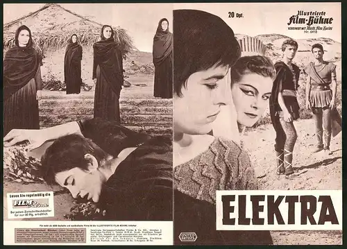 Filmprogramm IFB Nr. 6418, Elektra, Irene Papas, Aleka Catselli, Yannis Fertis, Regie Michael Cacoyannis