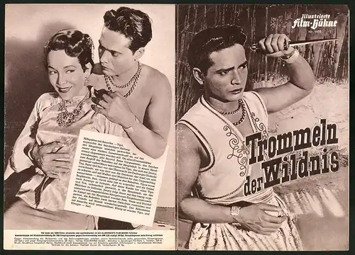 Filmprogramm IFB Nr. 1959, Trommeln der Wildnis, Sabu, Lita Baron, Steven Geray, Regie William Berke