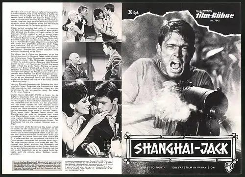 Filmprogramm IFB Nr. 7642, Shanghai-Jack, Chad Everett, Marilyn Devin, James Best, Regie Christian Nyby