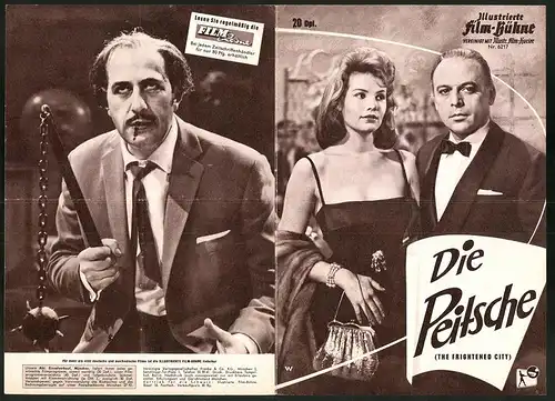 Filmprogramm IFB Nr. 6217, Die Peitsche, Herbert Lom, John Gregson, Sean Connery, Regie John Lemont