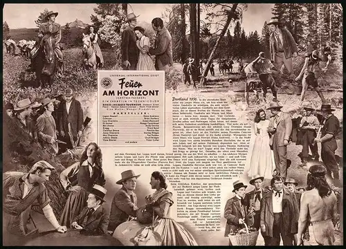 Filmprogramm IFB Nr. 1809, Feuer am Horizont, Dana Andrews, Brian Donlevy, Ward Bond, Regie Jacques Tourneur