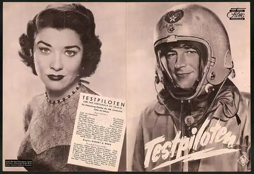 Filmprogramm DNF, Testpiloten, Guy Madison, Virginia Leith, Regie: Robert D. Webb