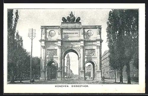 AK München, Siegesthor