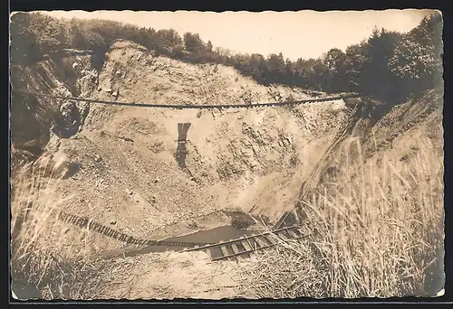 Foto-AK Vienenburg, Grubenunglück 1930, Kaliwerk