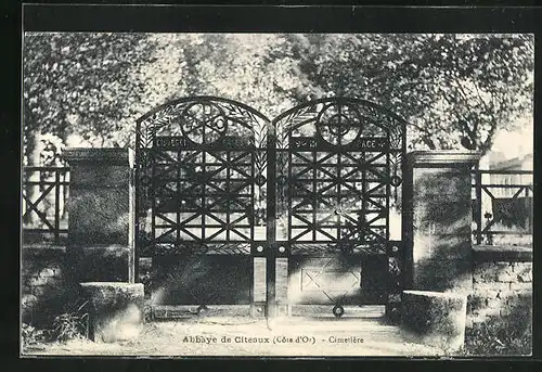 AK Citeaux, Abbaye, Cimetiere