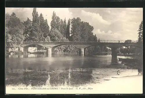 AK Pontailler-sur-Saone, Pont St-Jean