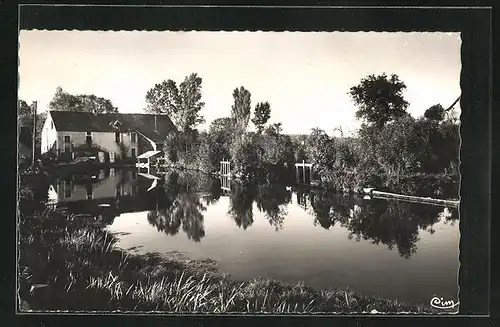 AK Griselles, Le Moulin, Wassermühle