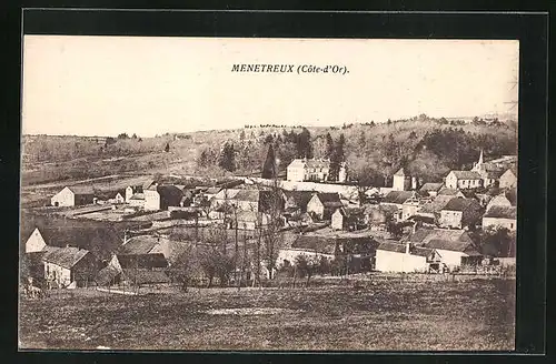 AK Ménétreux-le-Pitois, Vue Générale