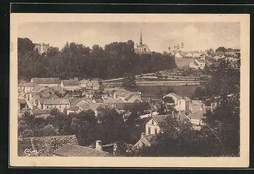 AK Grancey-le-Chateau, Vue générale