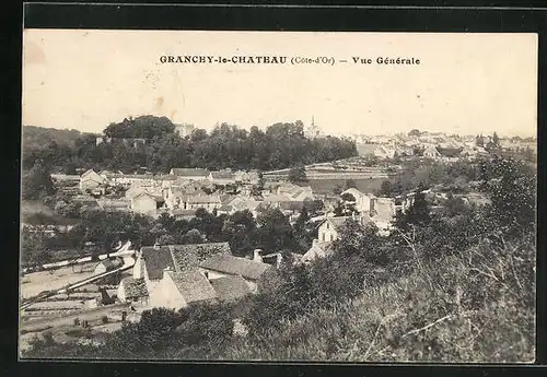 AK Grancey-le-Chateau, Vue générale