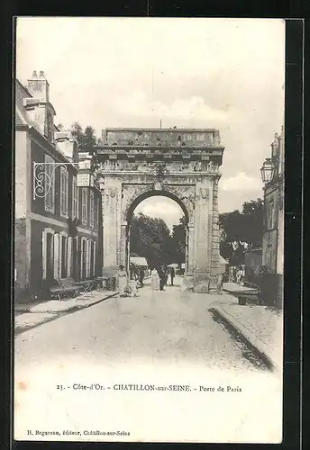 AK Chatillon-sur-Seine, Porte de Paris