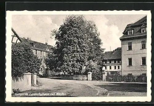 AK Gumperda, Landschulheim von Westen