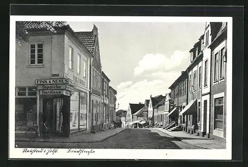 AK Neustadt i. Holst., Brückstrasse Ecke Königstrasse