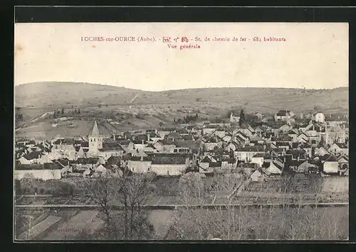 AK Loches-sur-Ource, Vue générale