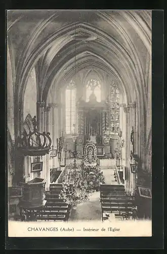 AK Chavanges, Intérieur de l`Eglise