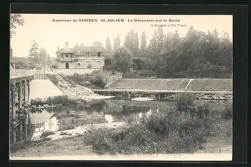 AK St-Julien, Le Déversoir sur la Seine