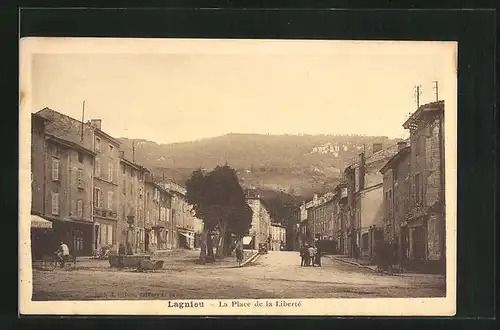 AK Lagnieu, La Place de la Liberté