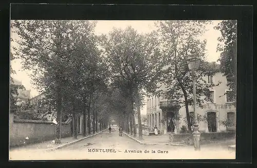 AK Montluel, Avenue de la Gare