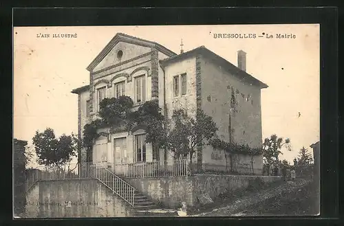 AK Bressolles, La Mairie