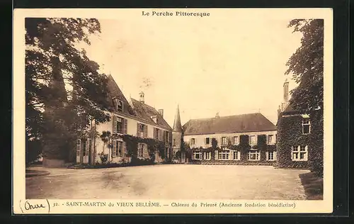 AK Saint-Martin du Vieux Vellème, Château de Prieuré