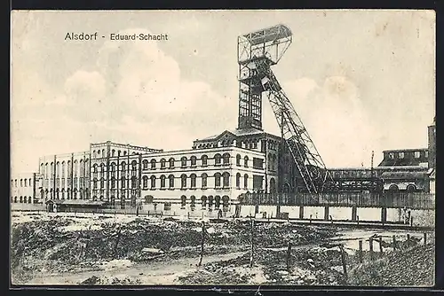 AK Alsdorf, Eduard-Schacht, Kohlebergbau