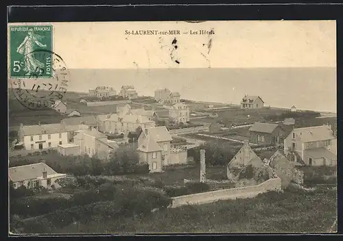 AK Saint-Laurent-sur-Mer, Les Hotels