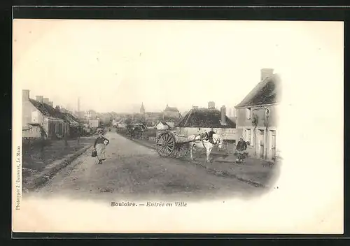 AK Bouloire, Entrèe en Ville